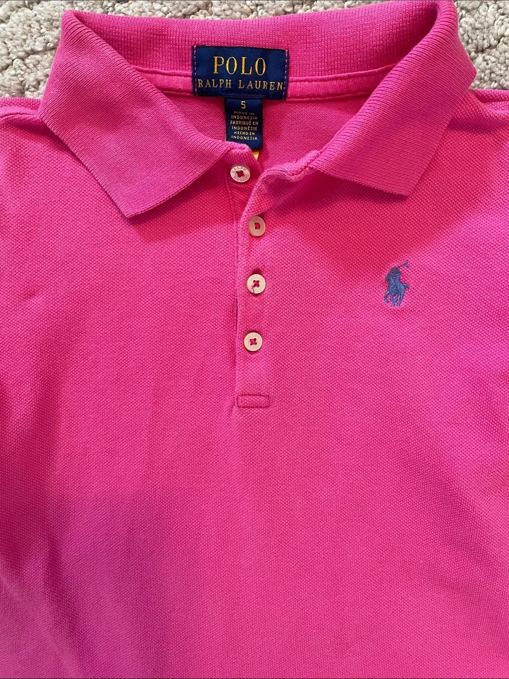 Polo Ralph Lauren Pink Girls' Polo Dress